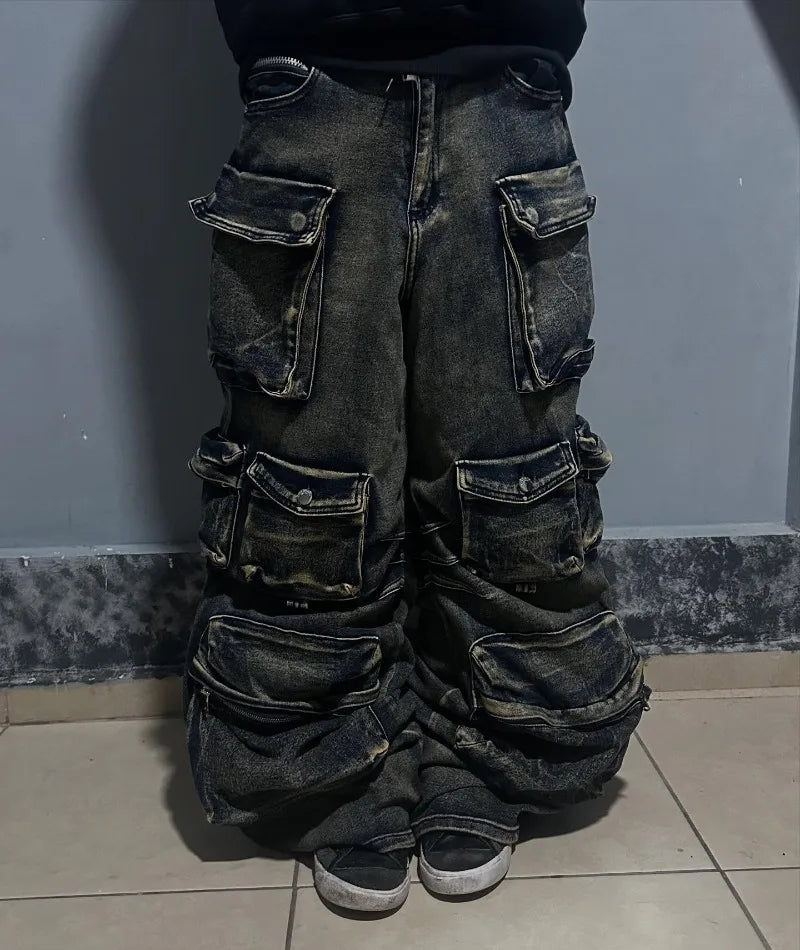 High Waist Wide Jeans